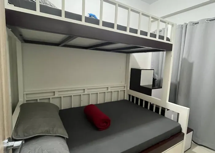 Apartment Entire Unit With Balcony At Smdc Field Residences, Behind Sucat Near Naia Manila